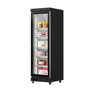 Showcase Freezer Black (Full Door Display, Rearmounted Compressor)（1 Door）