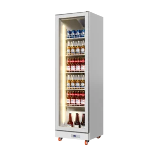 Beverage Fridge White (Full Door Display, Rearmounted Compressor)(1 Door)