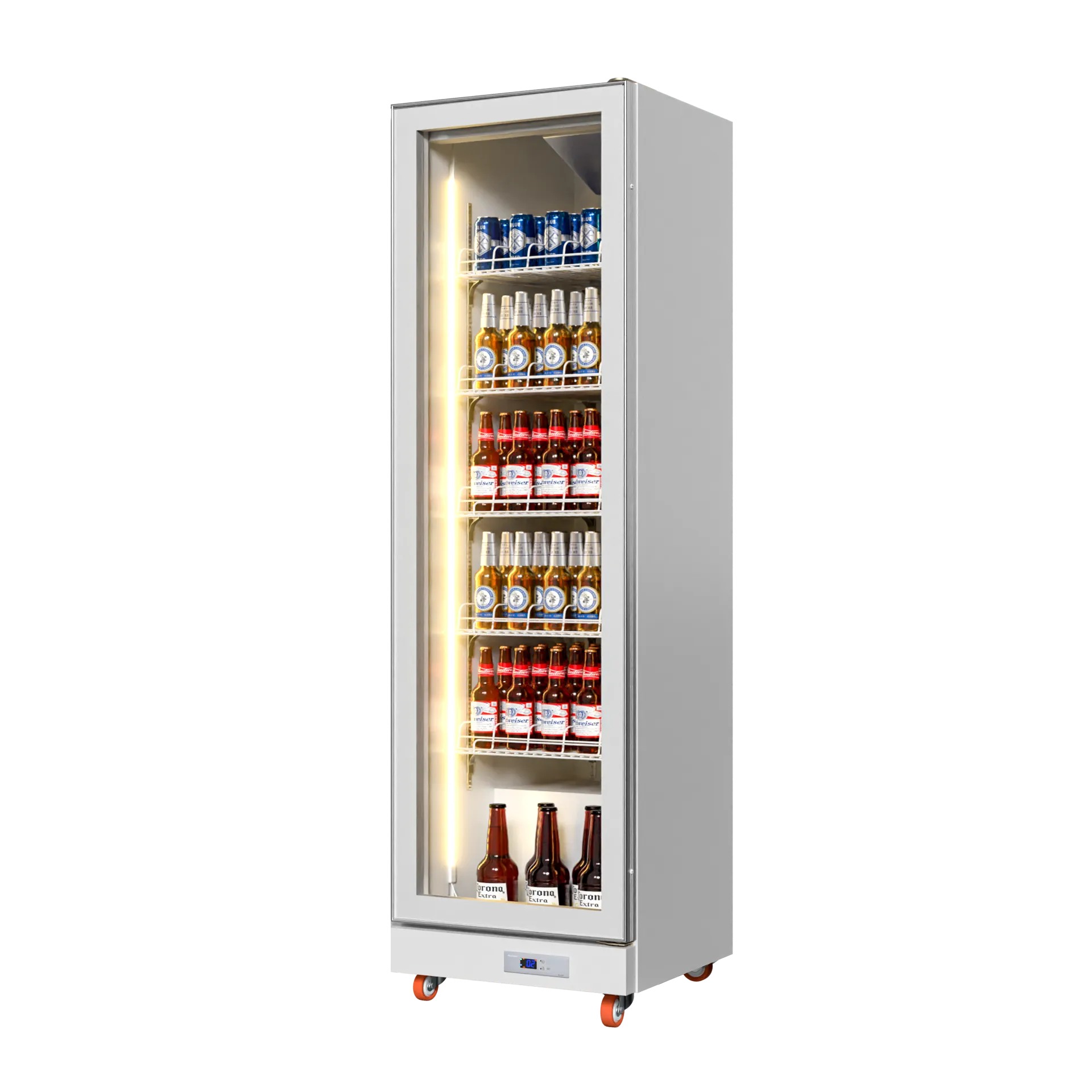 Beverage Fridge White (External Compressor)(3 Doors) - Image 4