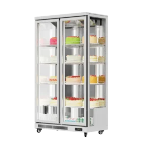 HRPJ-1180 Bakery Display Chiller (3 Side Display, Rearmounted Compressor)