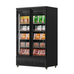 Showcase Freezer Black (Downmounted Compressor)（2 Doors）