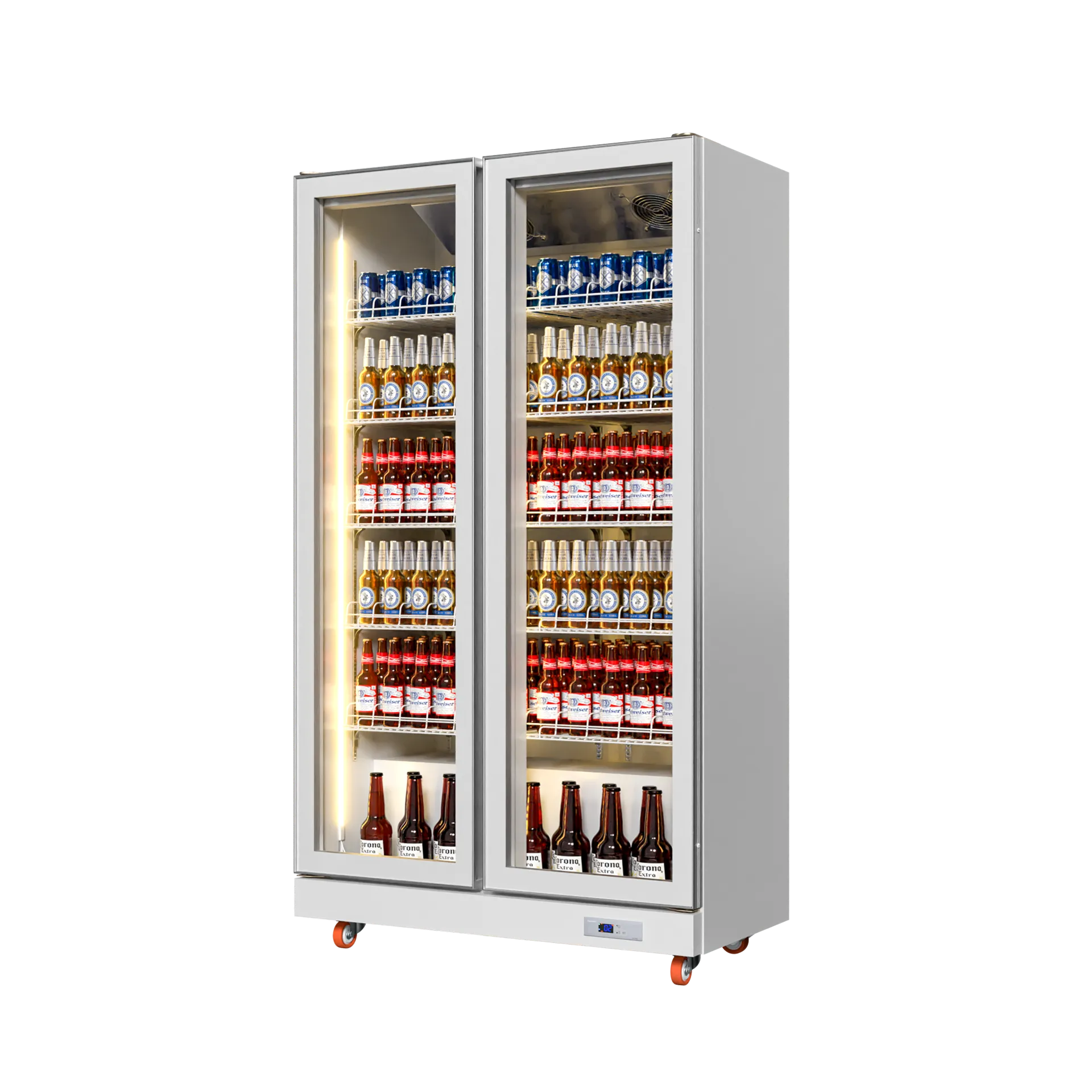 Beverage Fridge White (External Compressor)(3 Doors) - Image 3