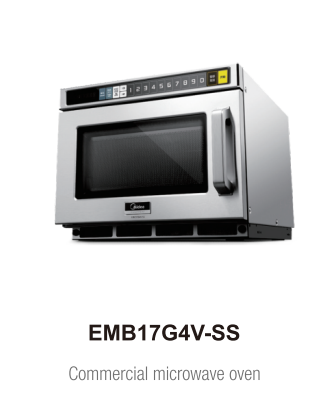 2100W 17L Commercial Microwave