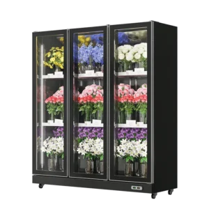 HR1860PJ Floral Cooler Black (Rearmounted Compressor)