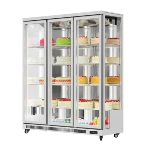 HRPJ-1860 Bakery Display Chiller (3 Side Display, Rearmounted Compressor)