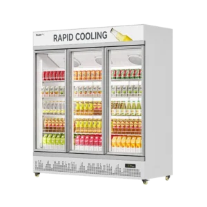 HR-77LCM Large Capacity Drink Refrigerator Beverage Display Fridge