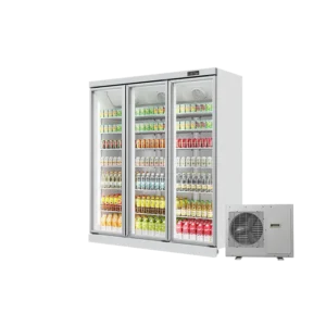 HR-2000 Customizable 3 Doors Beverage Refrigeration(External splitter)