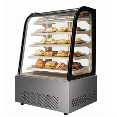 390L 4 Trays 5 Layers Refrigerated Display Case