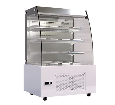 390L Trays 4 Layers Refrigerated Display Case