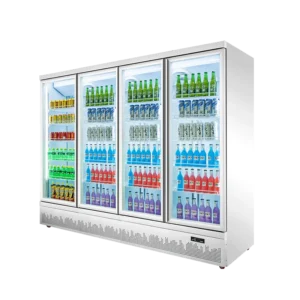 HR2460XZ Chilled Beverage Display Fridge（4 Doors）