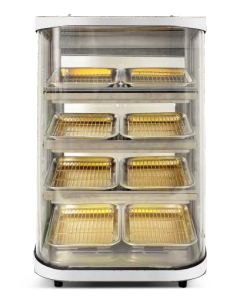 4 Layers 8 Trays Commercial Food Warmer Display