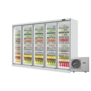 HR-3230 Customizable 5 Doors Beverage Refrigeration(External splitter)