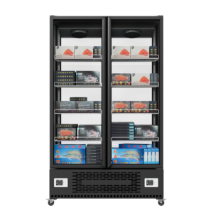 Glass Door Freezer(Bottom Rear Mount Compressor)