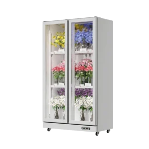 Floral Cooler White (Rearmounted Compressor)(2 Doors)