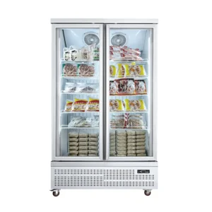 Glass Door Freezer (Bottom Mount Compressor)(2 Doors)