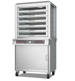 B Type Gas and Electronic Raw Bun Steamer