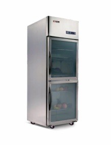 Double Doors Refrigerated Display Case