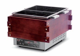 Electromagnetic Small Double Pots Donut Fryer