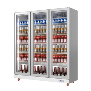 Beverage Fridge White (External Compressor)(3 Doors)