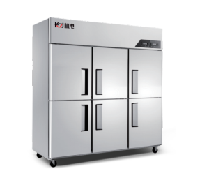 Six Doors Refrigerate and Freezer Cabinet