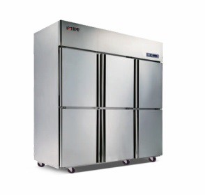 Six Doors Refrigerate and Frozen Display