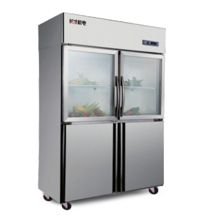 Upper Glass and Lower SS Refrigerated Display